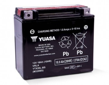 Аккумулятор yuasa ytx20l bs