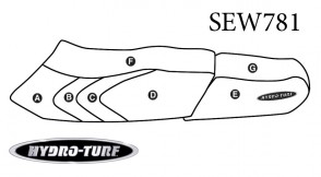 Hydro Turf Yamaha WaveVenture (97-98) Seat Cover